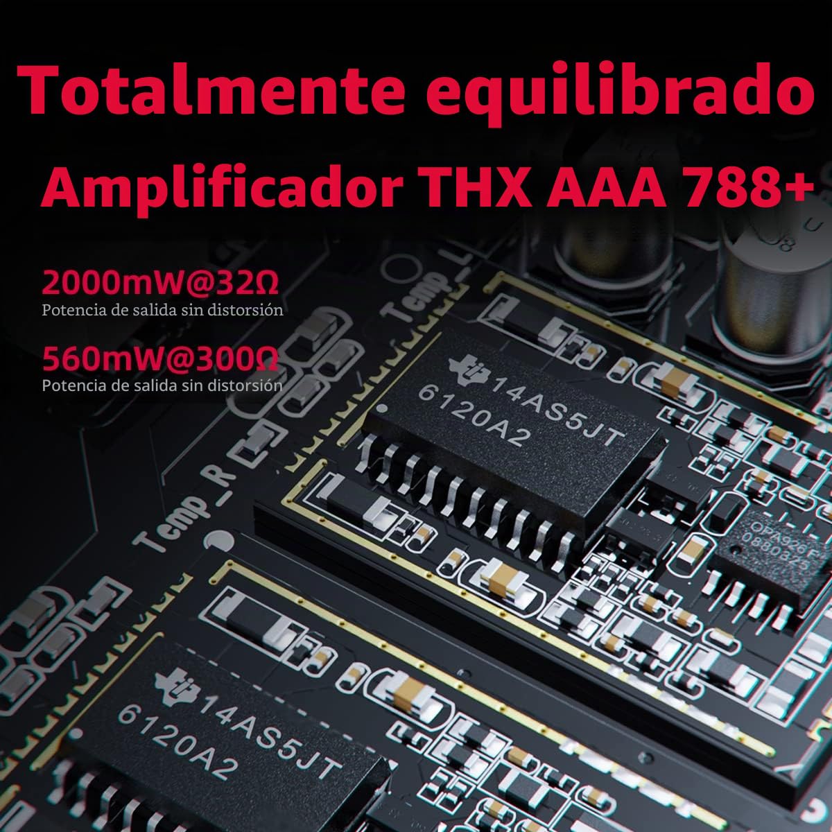 FiiO DAC y amplificador de escritorio K7