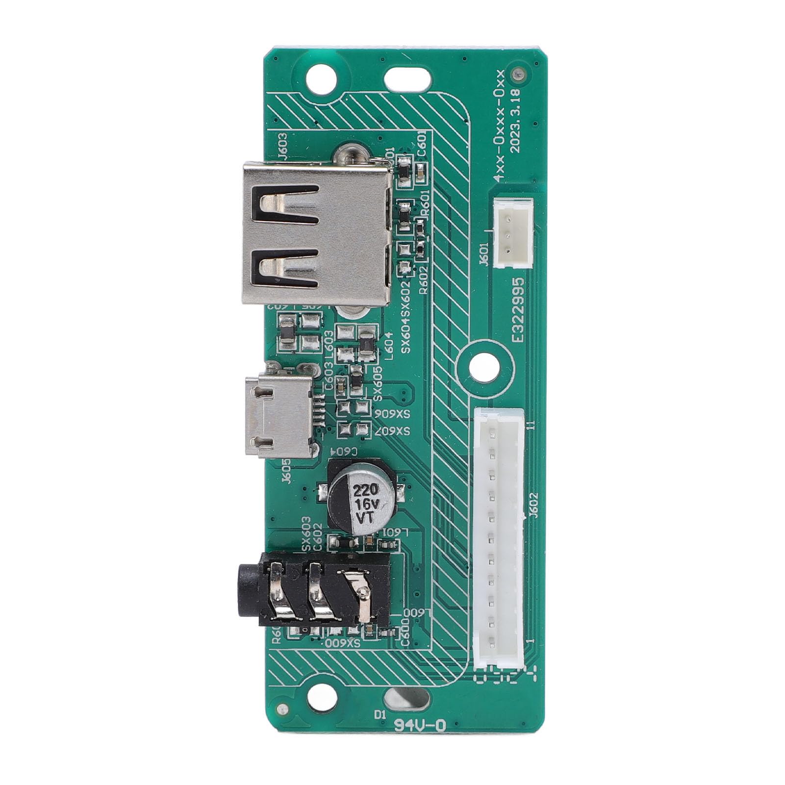 Annadue Module de Port de Chargement de Haut-Parleur, Port de Chargement USB, Prise Sonore, Remplacement Rapide de la Carte de Circuit imprimé pour Charge 3 Version TL