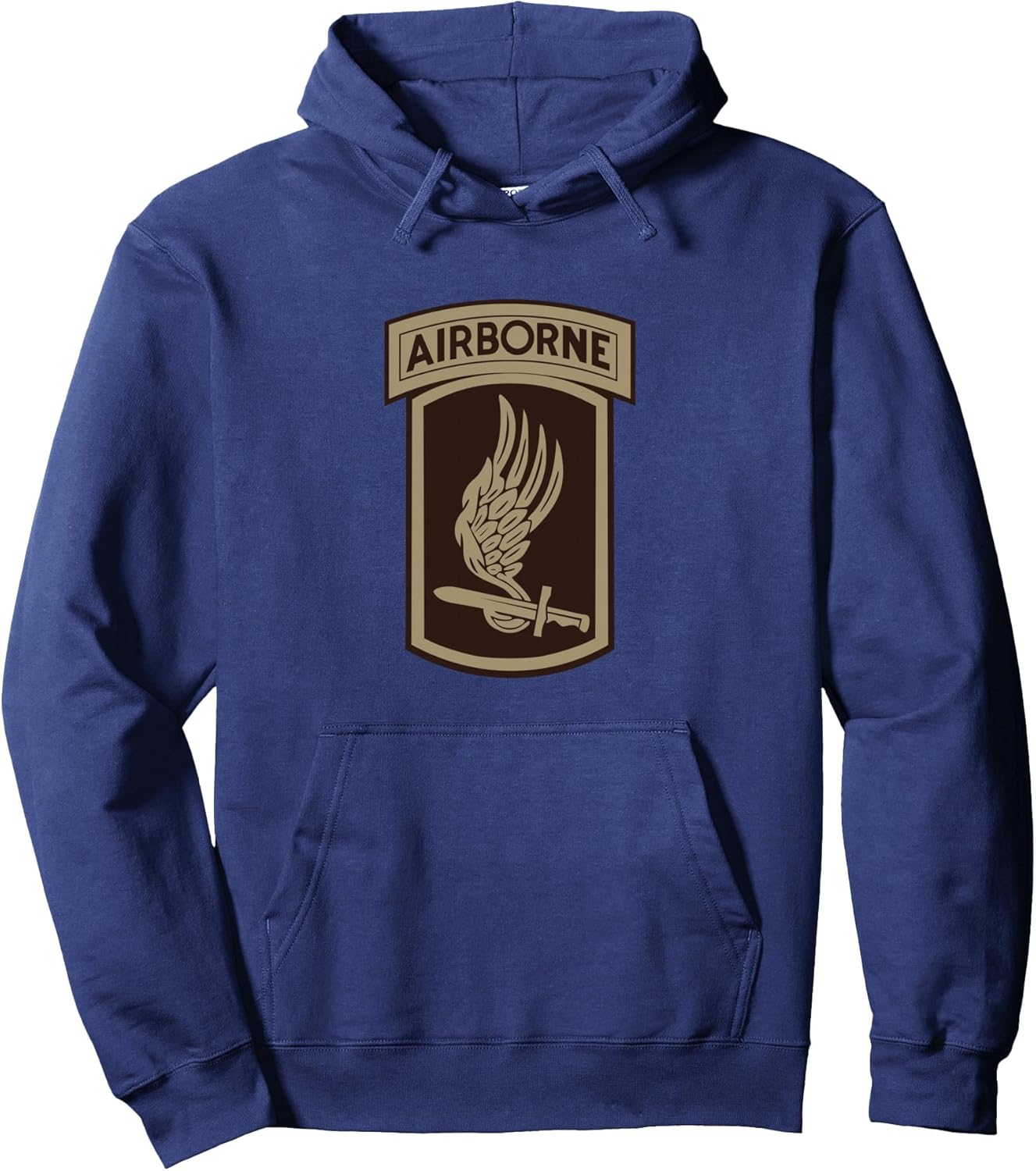 173rd Airborne Patch (desert subdued) Pullover Hoodie