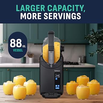 Luma by Newair Slushie Machine for Home | 88 Oz Frozen Drink Maker No Ice Needed | Dishwasher Safe Slushie Maker for Margaritas, Slushies & Frappes