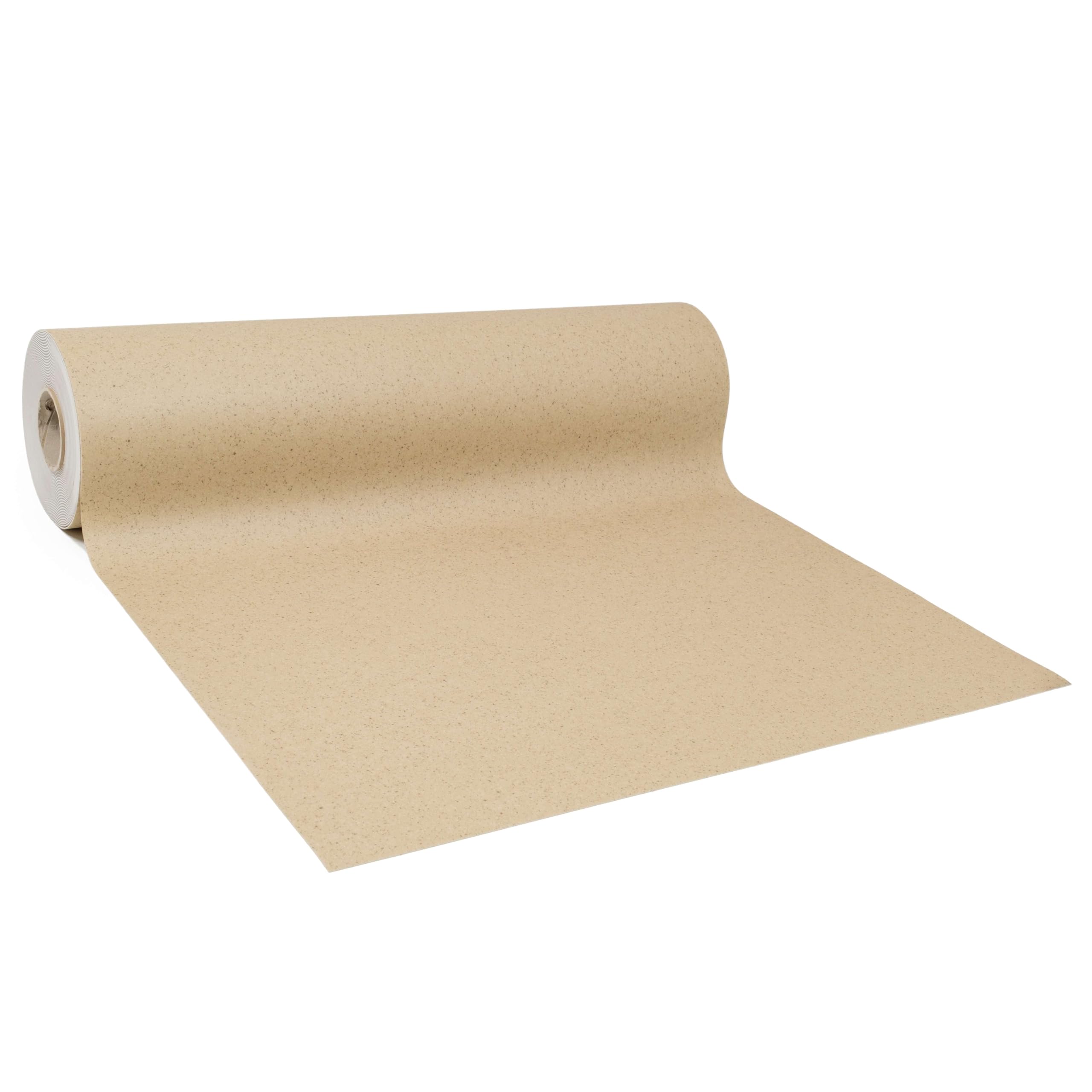 GIURI TESSUTI - Pavimento in PVC Maxima H 100cm - Rivestimento in Vinile Venduto al Metro Lineare per Calpestio Intenso e Uso Professionale - Impermeabile, Antiscivolo, Antibatterico (KORA SAND)