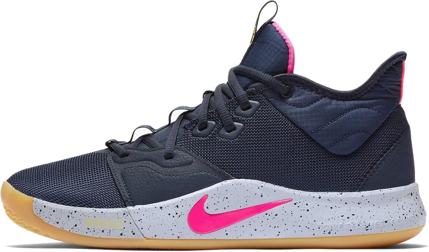 Nike PG3 Basketball Shoes, Obsidian Pink Blast-wolf Grey, 10 - Main Image