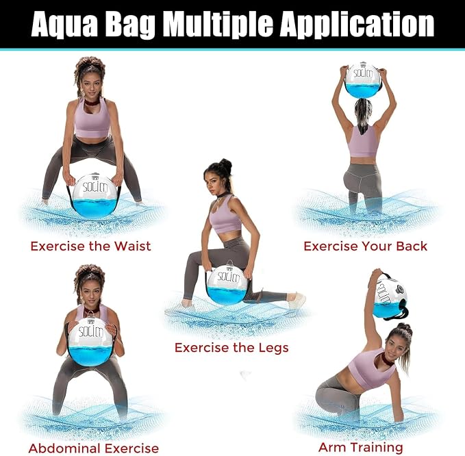 Solim Aqua Bag para Entrenamiento de Fuerza y Equilibrio miniatura 7