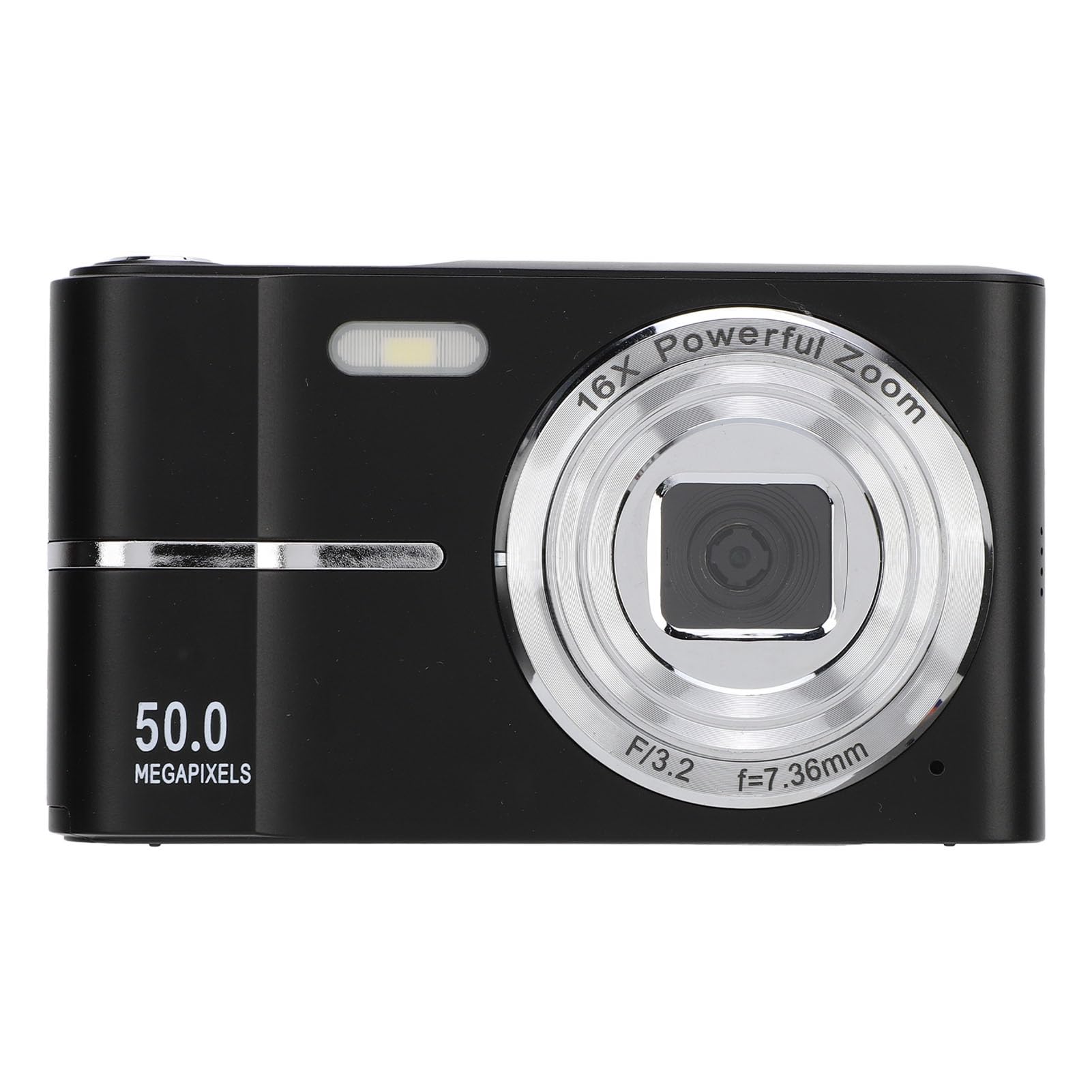 16X Zoom Digital Camera 50MP FHD 1080P Portable Camera with Autofocus & 2.4in HD Screen for Travel Photography (Black)-image-24