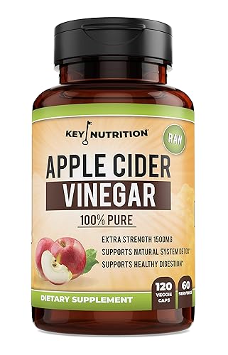 Apple Cider Vinegar 1500mg, 100% Organic, Pure & Raw -