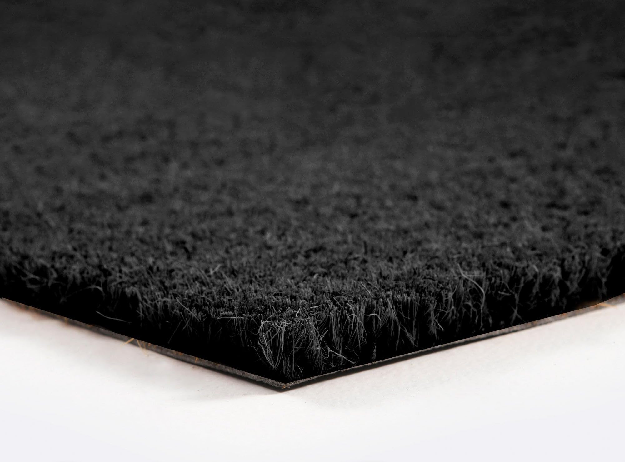 THEODORE MAGNUS Felpudo de fibra de coco natural con respaldo antideslizante, 17 x 30 pulgadas, para exterior/interior, felpudo de Navidad, Midnight Jingle - COIR-1730-15-317
