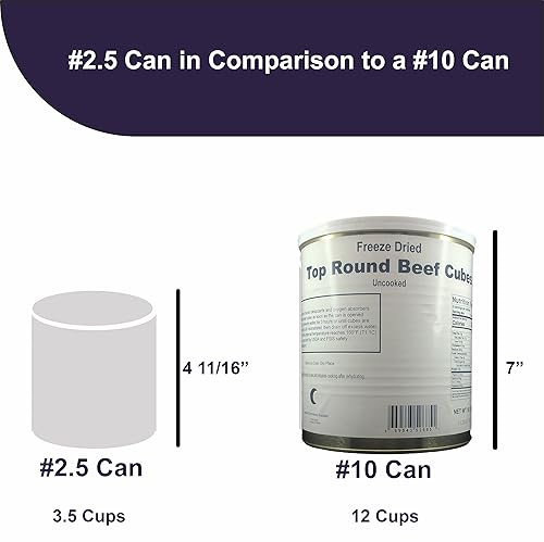 Miniatura 31 de Lata de tocino canadiense liofilizado Suministro de alimentos de emergencia en tarro y envasado Caza, supervivencia, camping, mochilero