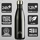 Stainless Steel Water Bottle Borraccia Termica 1L in Acciaio Inox - 2