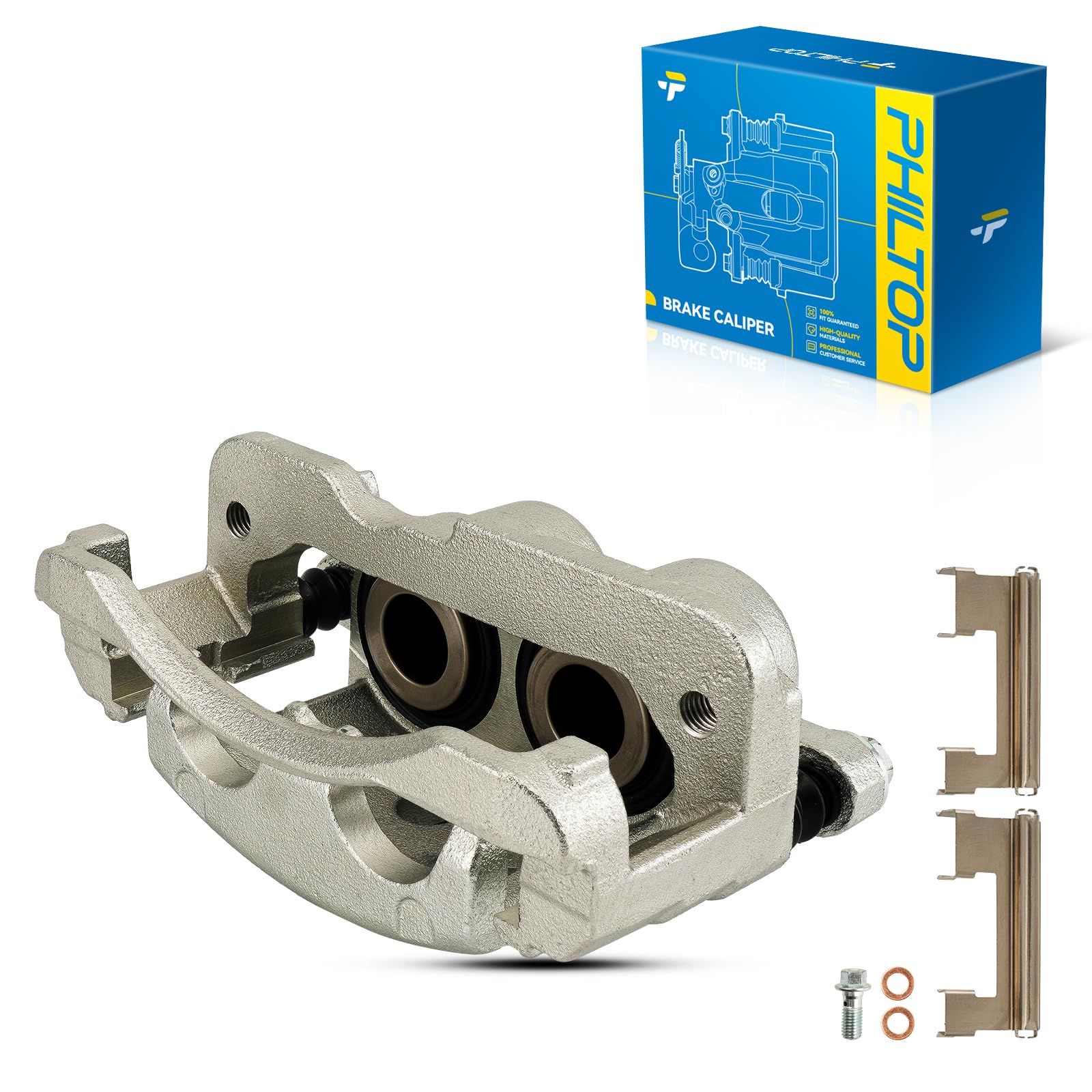 PHILTOP Front Right Brake Caliper for 1999-2006 Chevrolet Silverado 1500