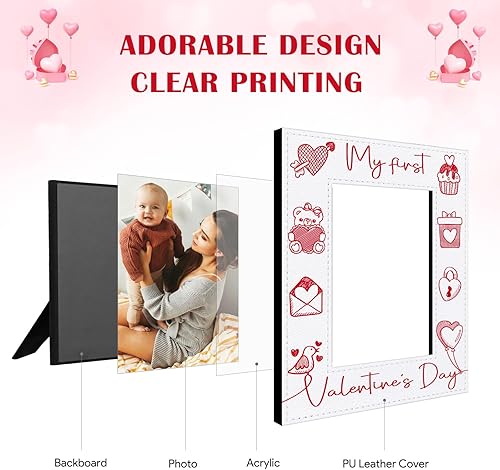 Vista 45 de FaCraft Regalo de graduación preescolar – 4 x 6 pulgadas, regalos de graduación de jardín de infantes 2025, marco de fotos de graduación mi primer