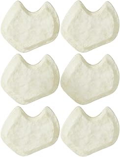 Premium Dancers Pads for Ball of feet Pain - Sesamoiditis Pads - Made in USA - 1/4" Thick Adhesive Skived Felt - 12 Pieces - Right Foot