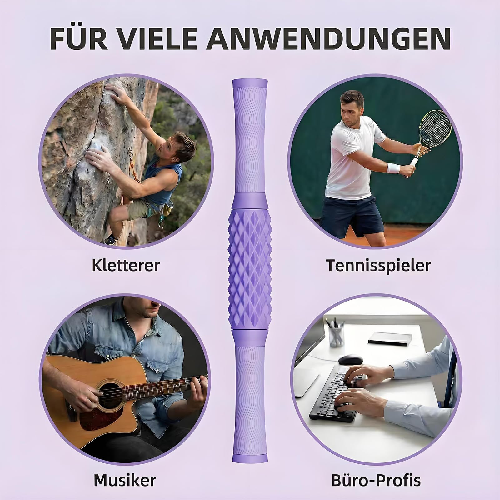 Unterarm Trainer & Handgelenk Trainer für Krafttraining,Forearm Trainer| Verbesserte Beweglichkeit, Griffkraft stärken, Stressabbau, Förderung der Regeneration | Einsteiger & Damen & Profis