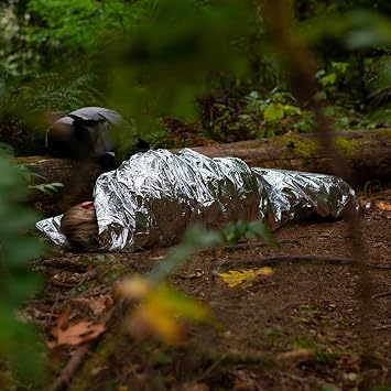 Mylar Science Purchase Emergency Thermal Blankets (2 Pack)