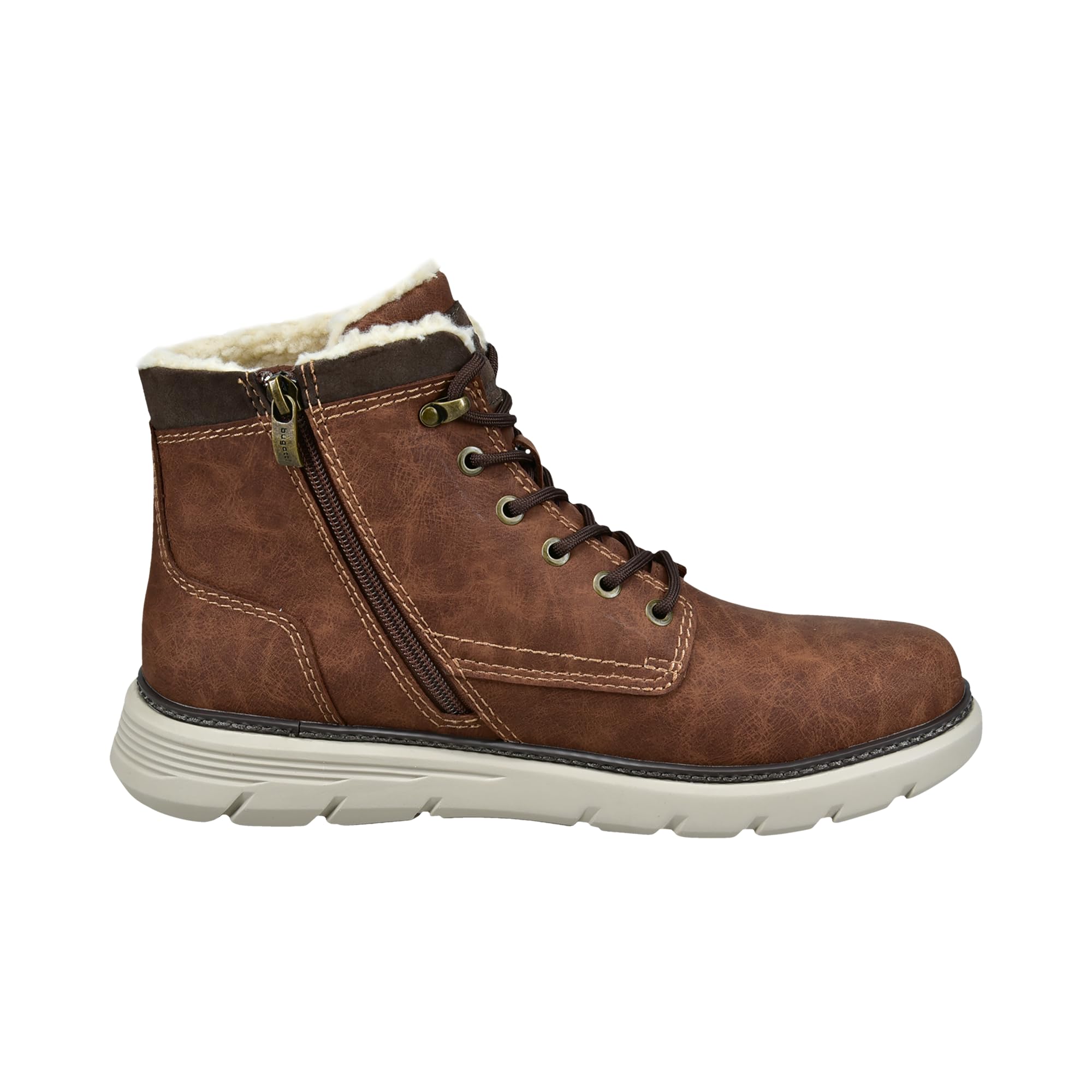 bugatti Bottes classiques pour homme, doublure chaude, doublure chaude