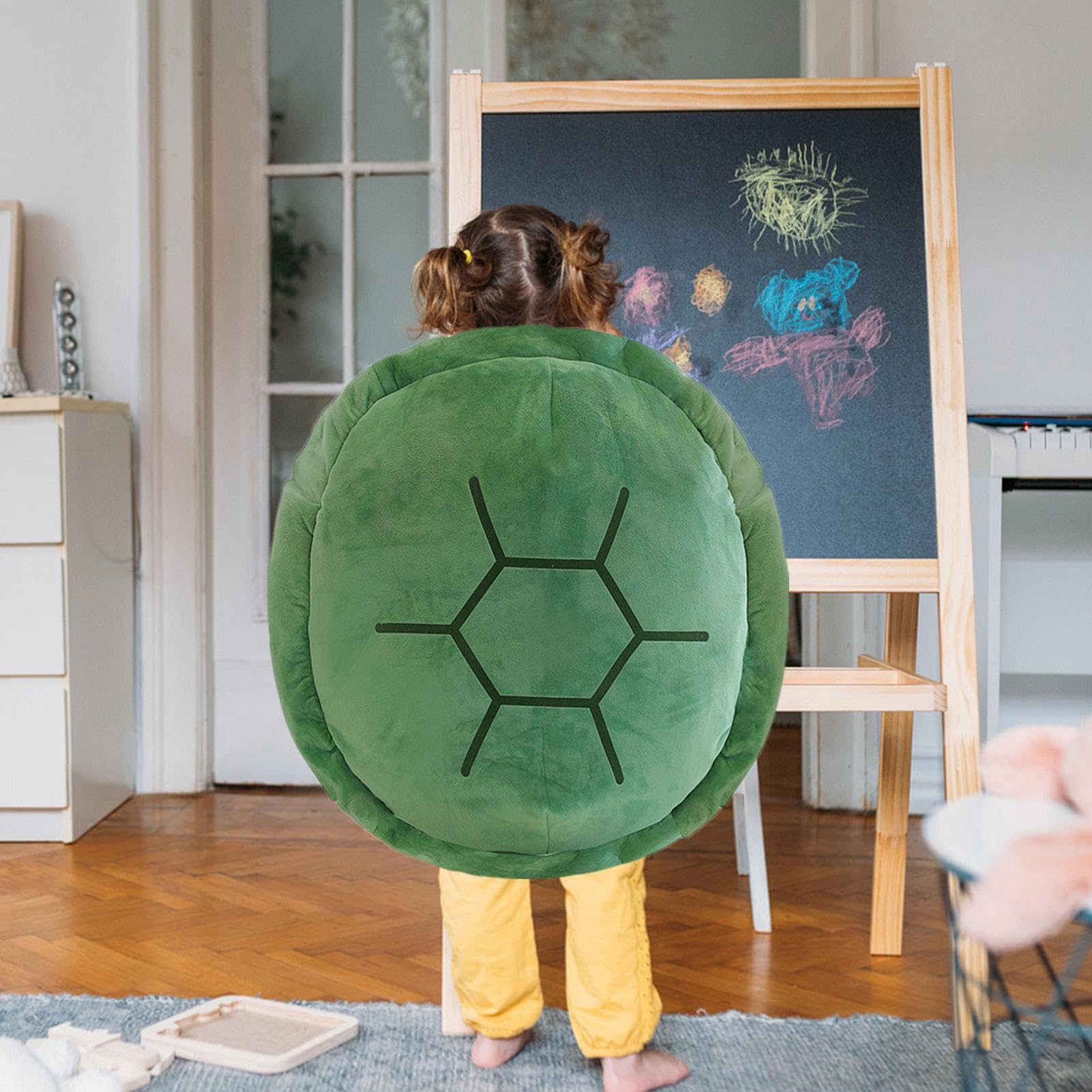 Cuscino a forma di tartaruga, per bambini in peluche, cuscino per tartaruga, cuscino portatile, cuscino morbido e accogliente, regali unici e divertenti