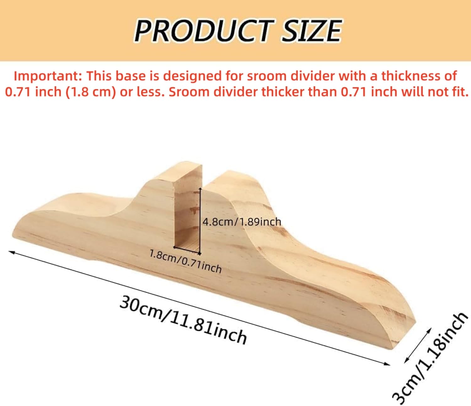 4pcs folding room divider stand,wooden room divider stand with screws,folding privacy screen holder, room screen holder feet partition for hotel home office (wood)