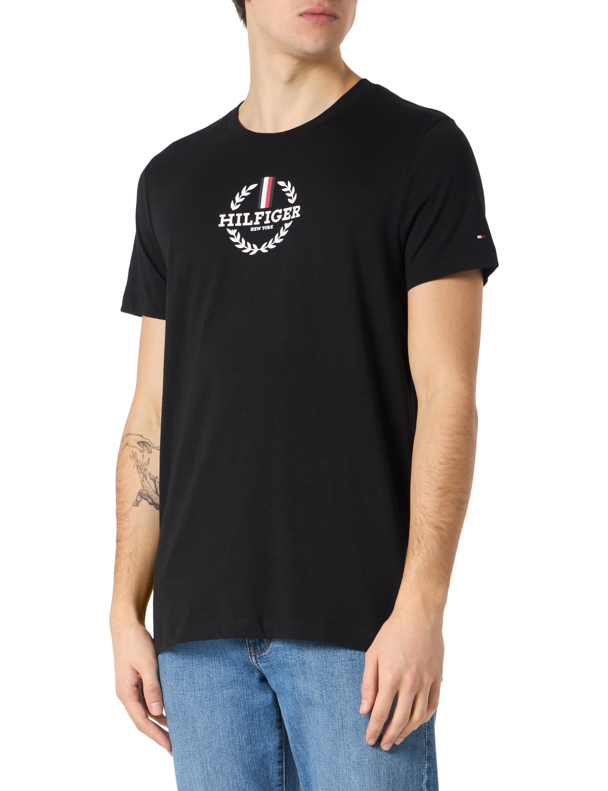 Tommy HilfigerMen's Global Stripe S/S T-Shirt