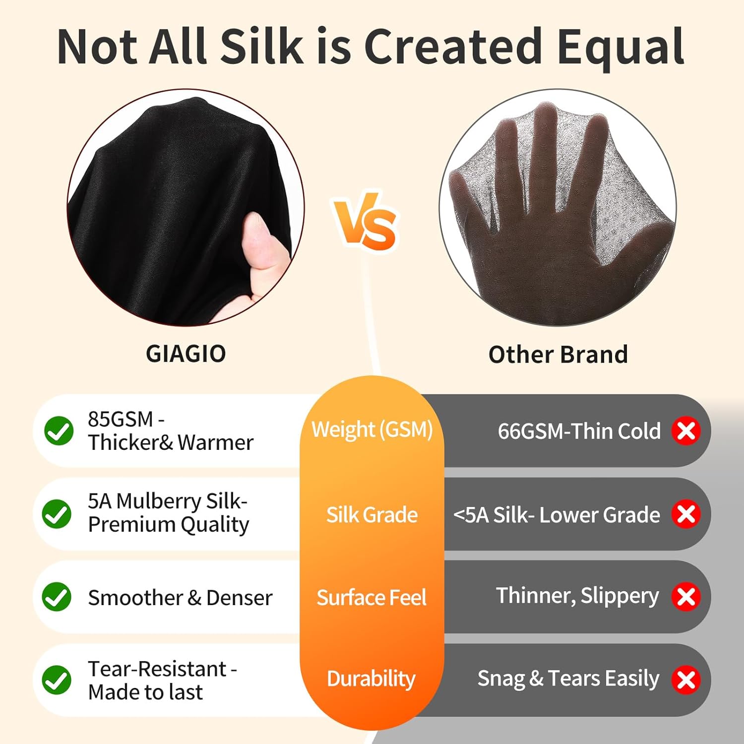 Womens Silk Pants 100% Mulberry Silk Long Underwear for Women Thermal Base Layer Pajama Bottoms - Image 4