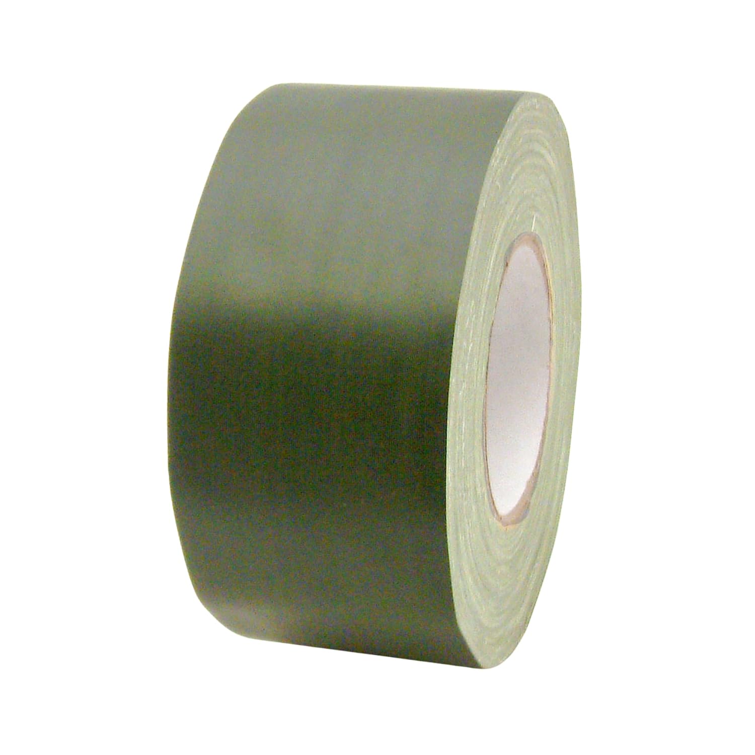 J.V. Converting JVCC Low Gloss Gaffer-Style Duct Tape (J90), 3 in. (72mm Actual) x 60 yds. (Olive Drab)