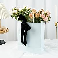 Vista 3 de MAYREEL Cinta de terciopelo negro de 2 pulgadas, cinta desgarrada a mano, borde deshilachado de seda para ramos de novia, invitaciones, libros