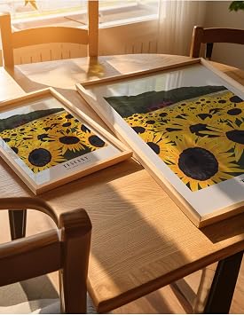 Fark Tanıtım Manzara Çerçevesiz Poster, Modern Dekoratif Çerçevesiz Poster, Tablo, Tuscany, 40 x 50