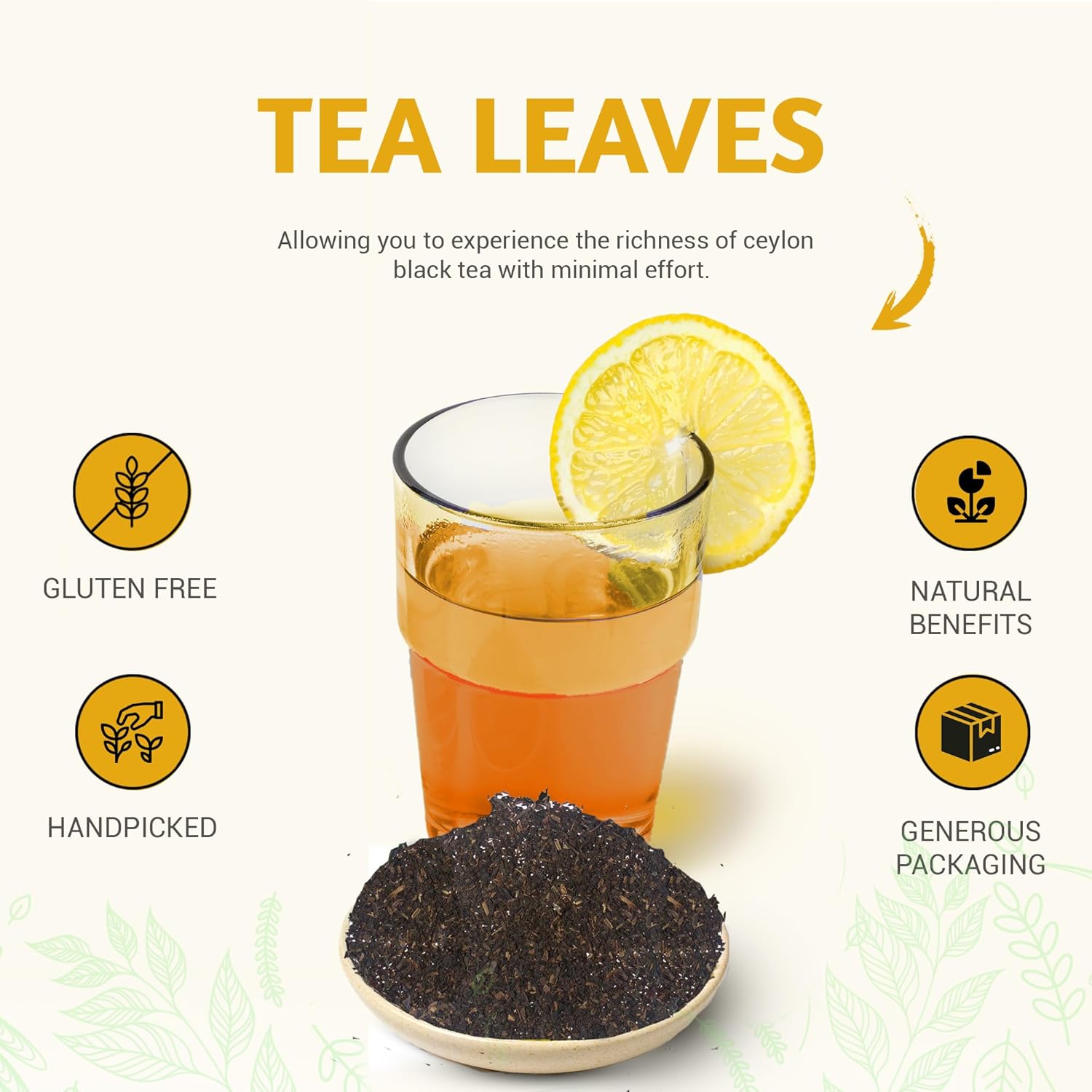 Fanale Premium Tea (Ceylon Black Tea, 500g) | TEA014