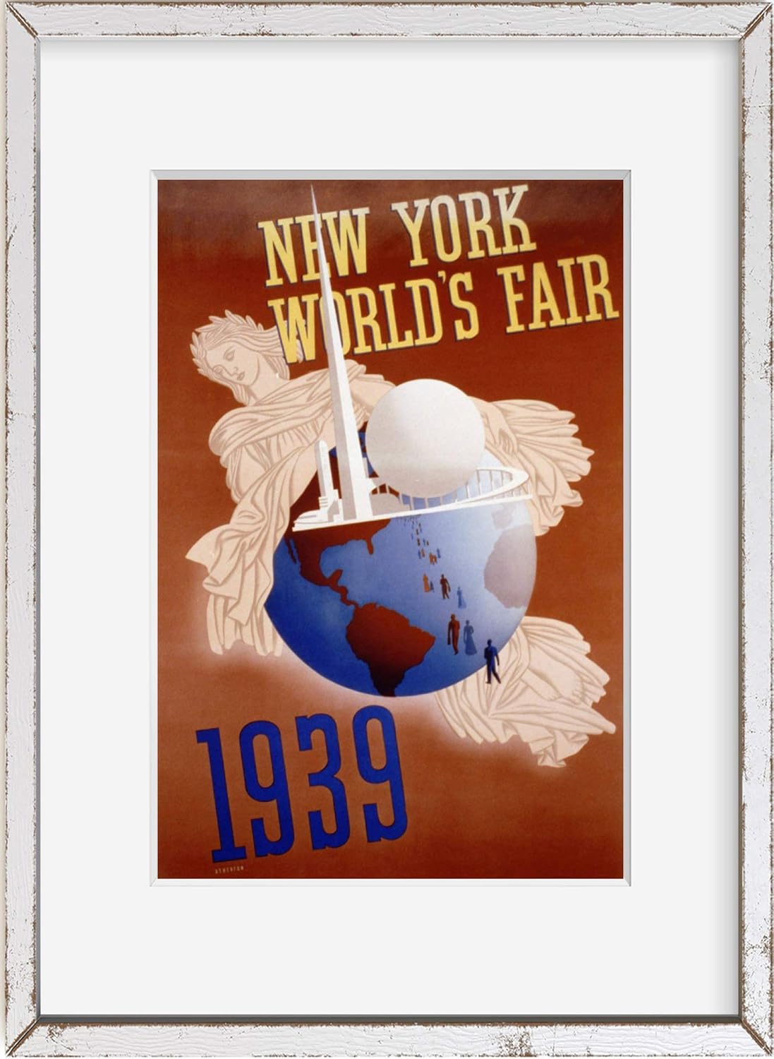 Amazon｜Photo ニューヨーク万国博覧会1939、World Globe with Trilon、Perisphere｜キッチン用品