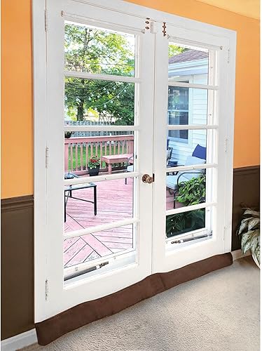 Miniatura 3 de Home District Tope francés para puerta – Bloqueador de corrientes de aire debajo de la puerta, bloqueador de ruido de apartamento, Dodger