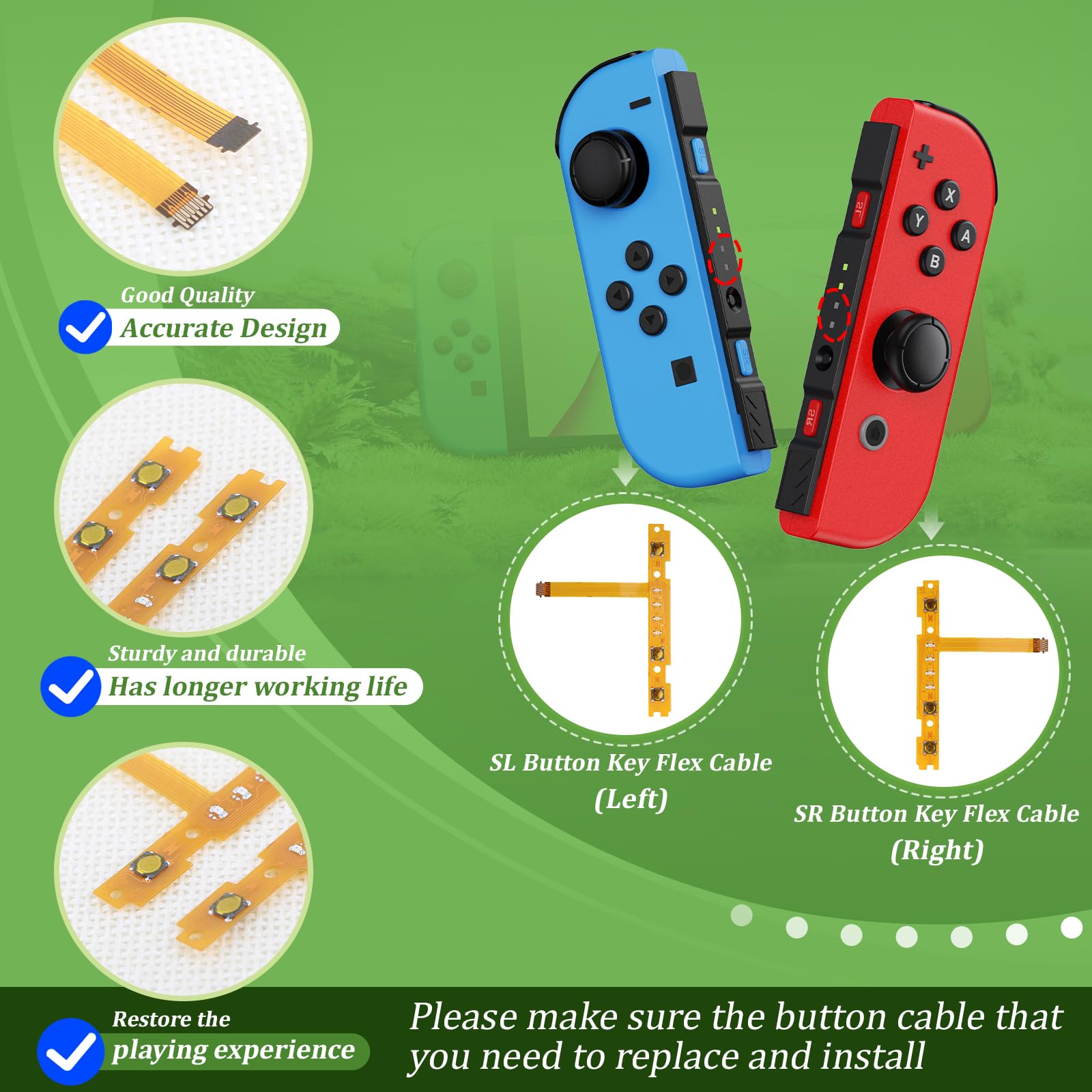 Nintendo Switch Switch right Nintendo Switch Right Joy-Con Button Set