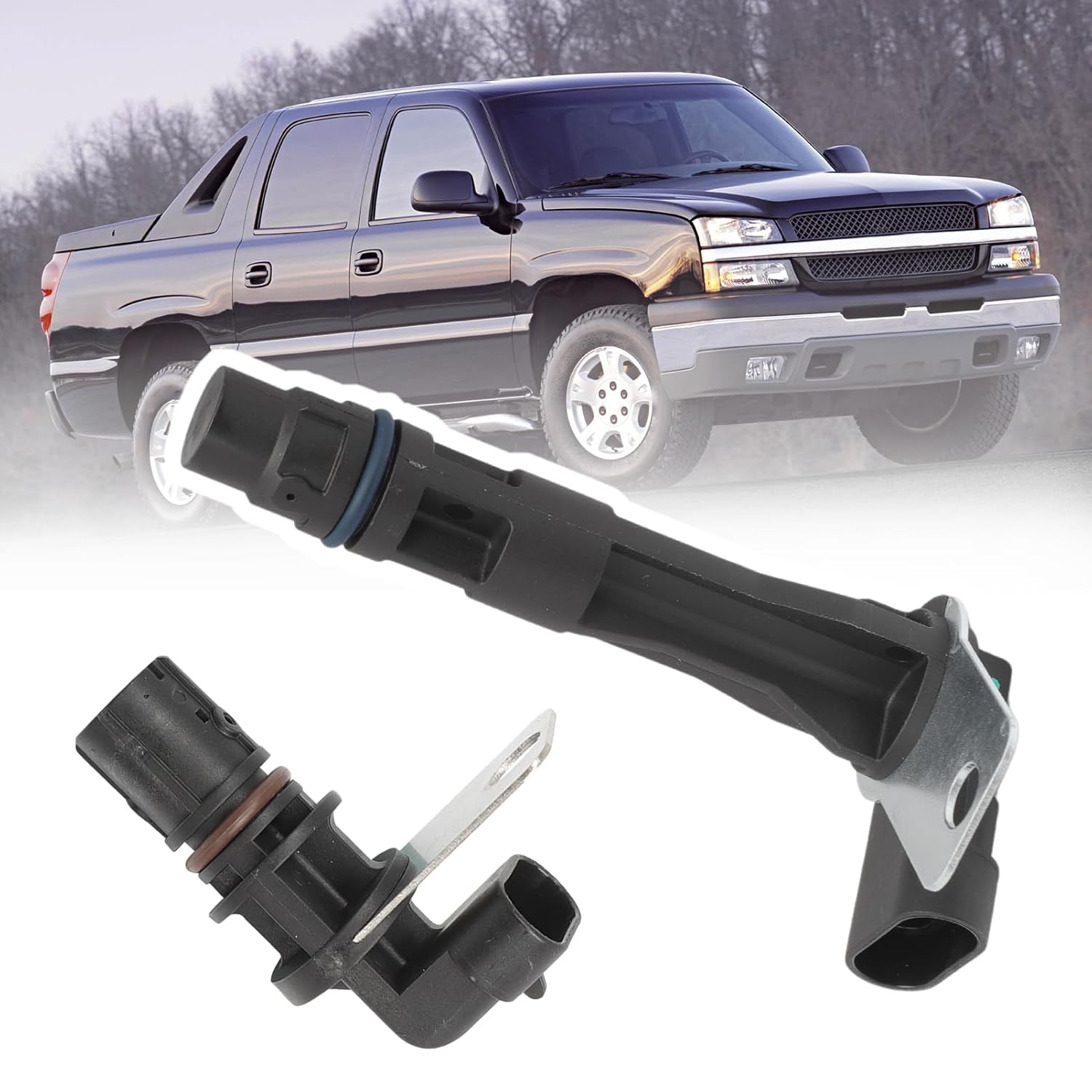 Crankshaft & Camshaft Position Sensor Compatible with 2002-2006 Avalanche Silverado Savana Sierra 1500 Hummer H2 Yukon 213354 12561211, PC278T