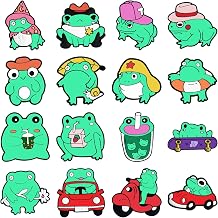 Cute Animal Shoe Charms for Clogs and Sandals, Cartoon Clog Charms Accessories, Kawaii Style Colorful Novelty Shoe Decoration Accessories, Easy Fit Gift Idea