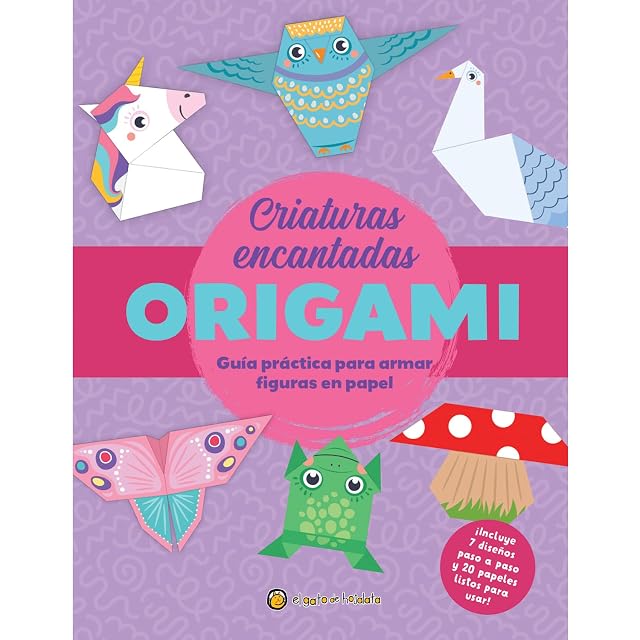 Portada de Criaturas Encantadas Origami