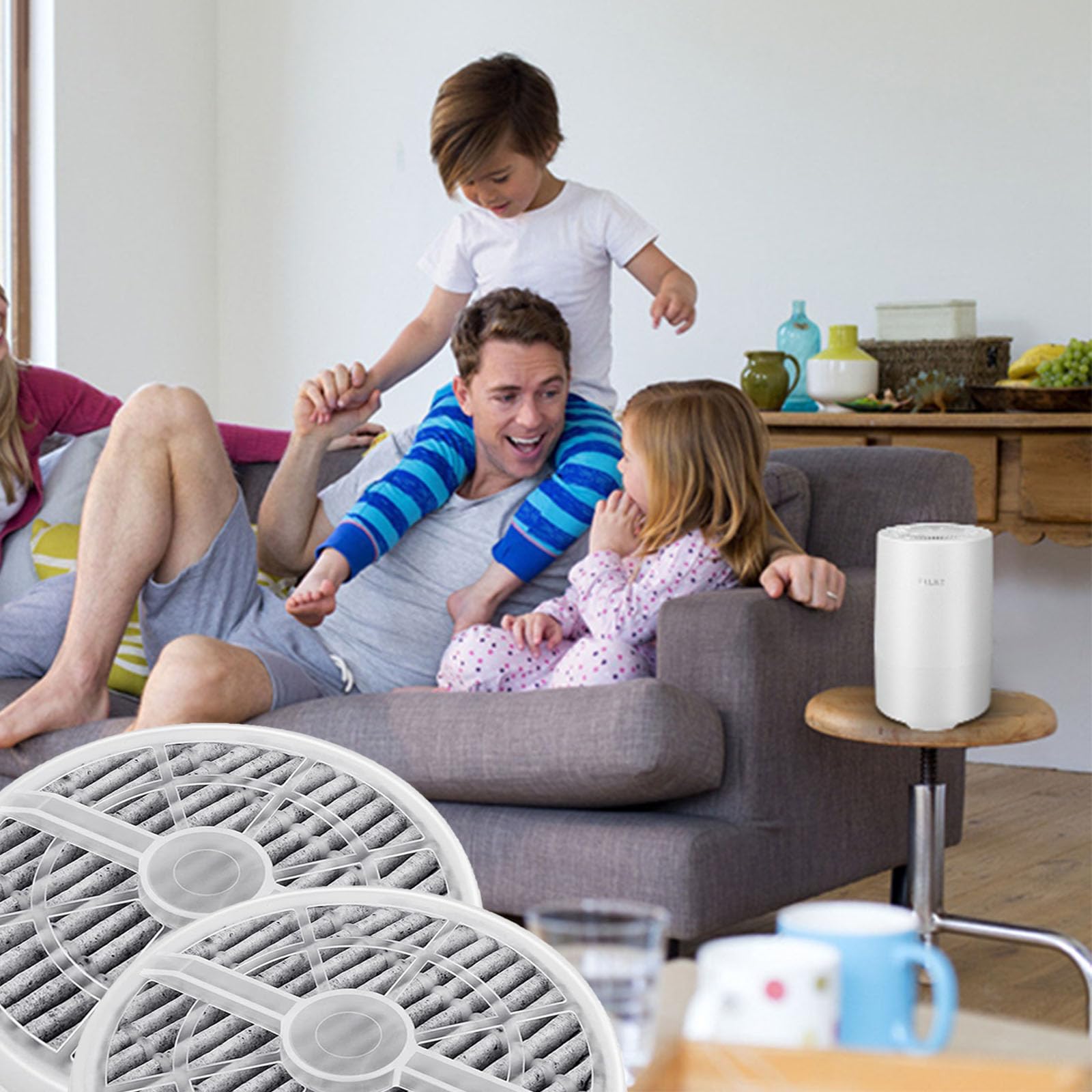 FridaBaby Vervangende Filter Voor 3 In 1 Luchtreiniger Met Actieve Koolfilter Om Geuren Luchtvervuiling En Meer Te Verwijderen 2105373970