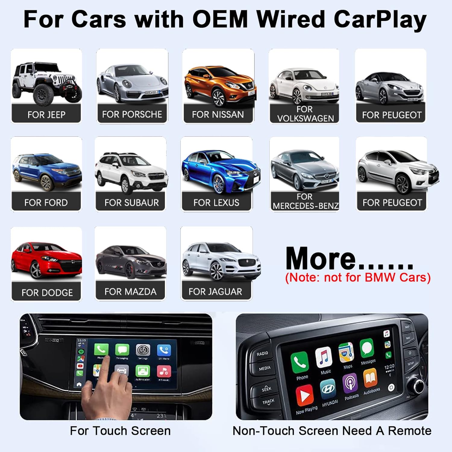 binize android 12 wireless carplay ai box 464g wireless carplay wireless android auto adapter ai box for car with oem wired carplay multimedia vid