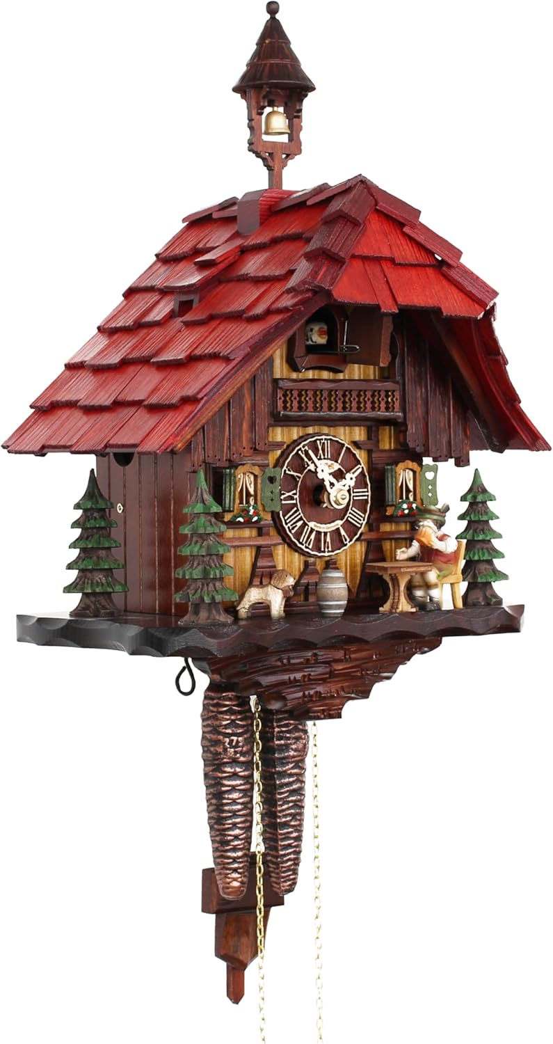 Cuckoo Clock - The Lucky Beer Drinker