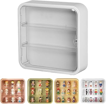 Collection Case, Figure Case, Transparent Display Case, Storage Case, Storage Box, Transparent Display Case, Transparent Doll Case, Tabletop Display Box, Dustproof, Toy Display Box, Toy Storage