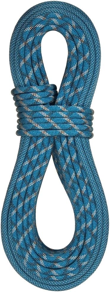 Bluewater Eliminator 10.2mm Dynamic Climbing Rope - Standard Bi-Color - 70m - Blue