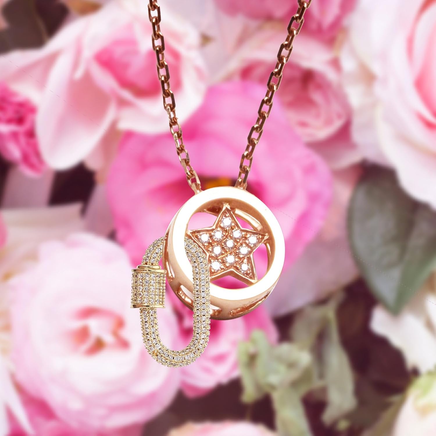 Necklace Clasp Rhinestone Necklace Charm Clasp Jewelry Connector Clasp Keychain Clip Hook for Necklaces Jewelry Making - Image 5