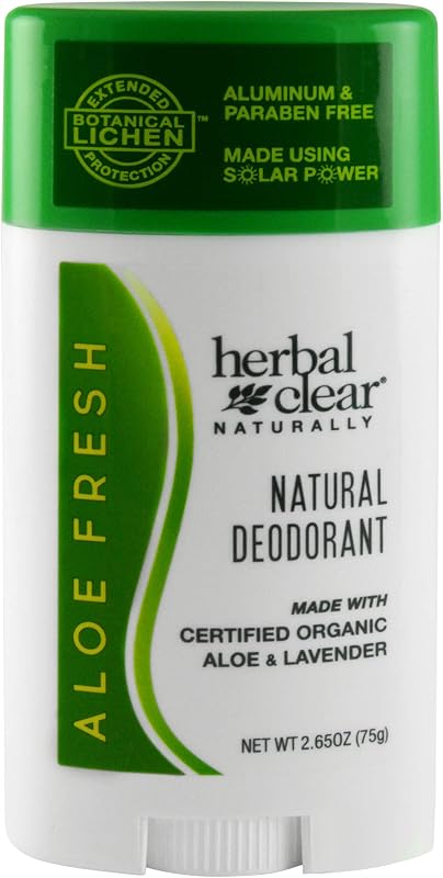 Desodorante Herbal Clear Naturally Aloe Fresh, 75 g