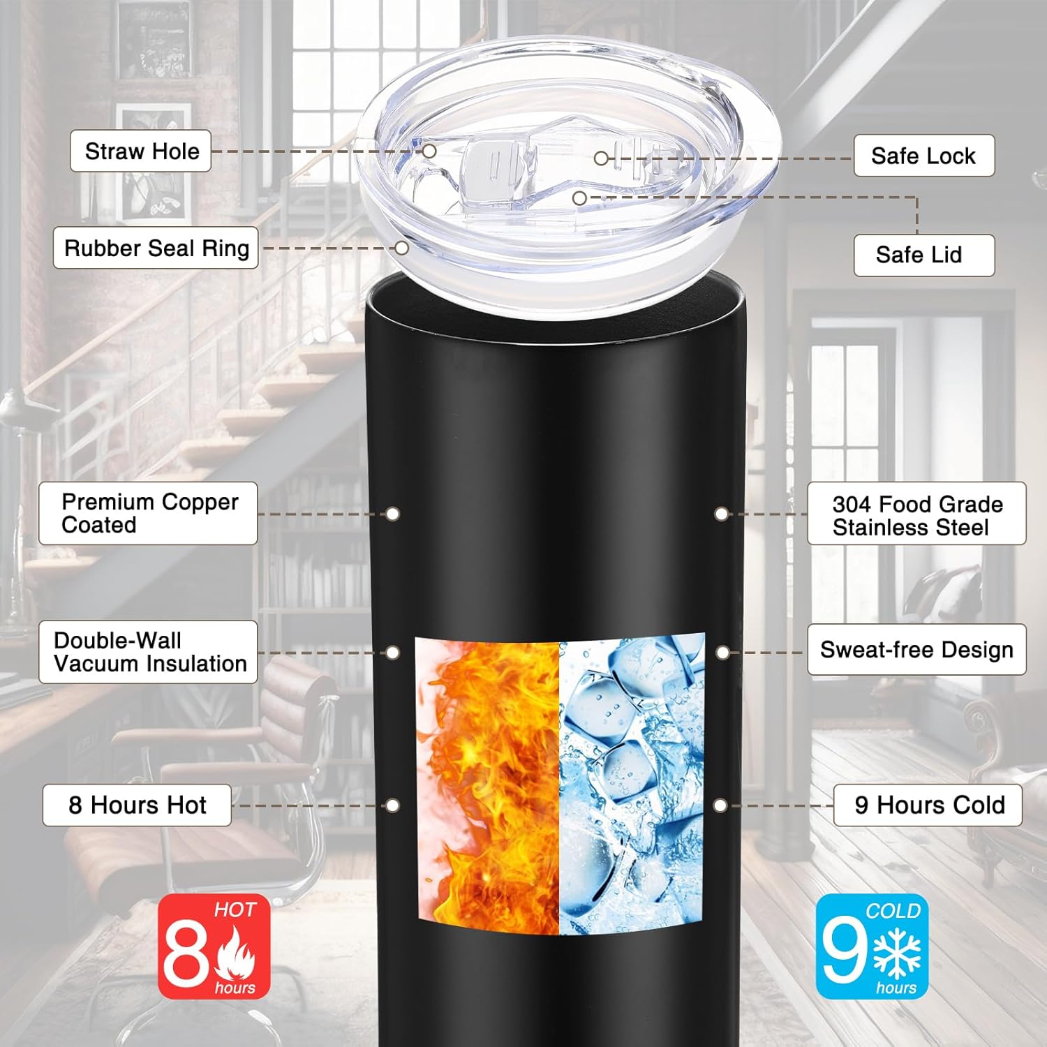 Tanlade Set of 6 Groomsmen Gifts for Wedding Proposal Cups 20 oz Groomsman Tumbler Best Man and 20oz Travel Coffee Mug with Lid Team Cups Gift for Bachelor Party