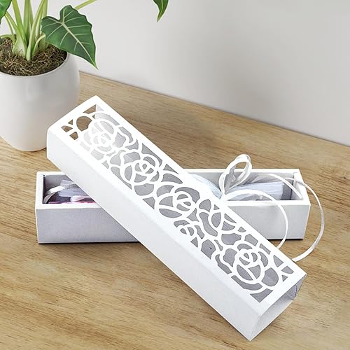 Miniatura 8 de CreGear 25 hojas de cartulina blanca brillante de 8.5 x 11 pulgadas, cartulina gruesa de 92 libras8.82 ozm, papel metálico para hacer tarjetas de