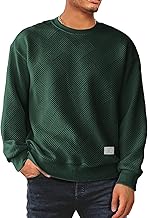 JMIERR Sweatshirt Herren Rundhals Langarm 2025 Winter Pullover für Männer Sweatshirts Loose Fit S-3XL