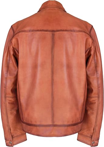 Zerimar Leather jacket, elegant leather jacket, men's jacket, men's leather jacket, leather jacket, men's leather jacket, leather jacket for men, leather jacket, long men's leather jacket