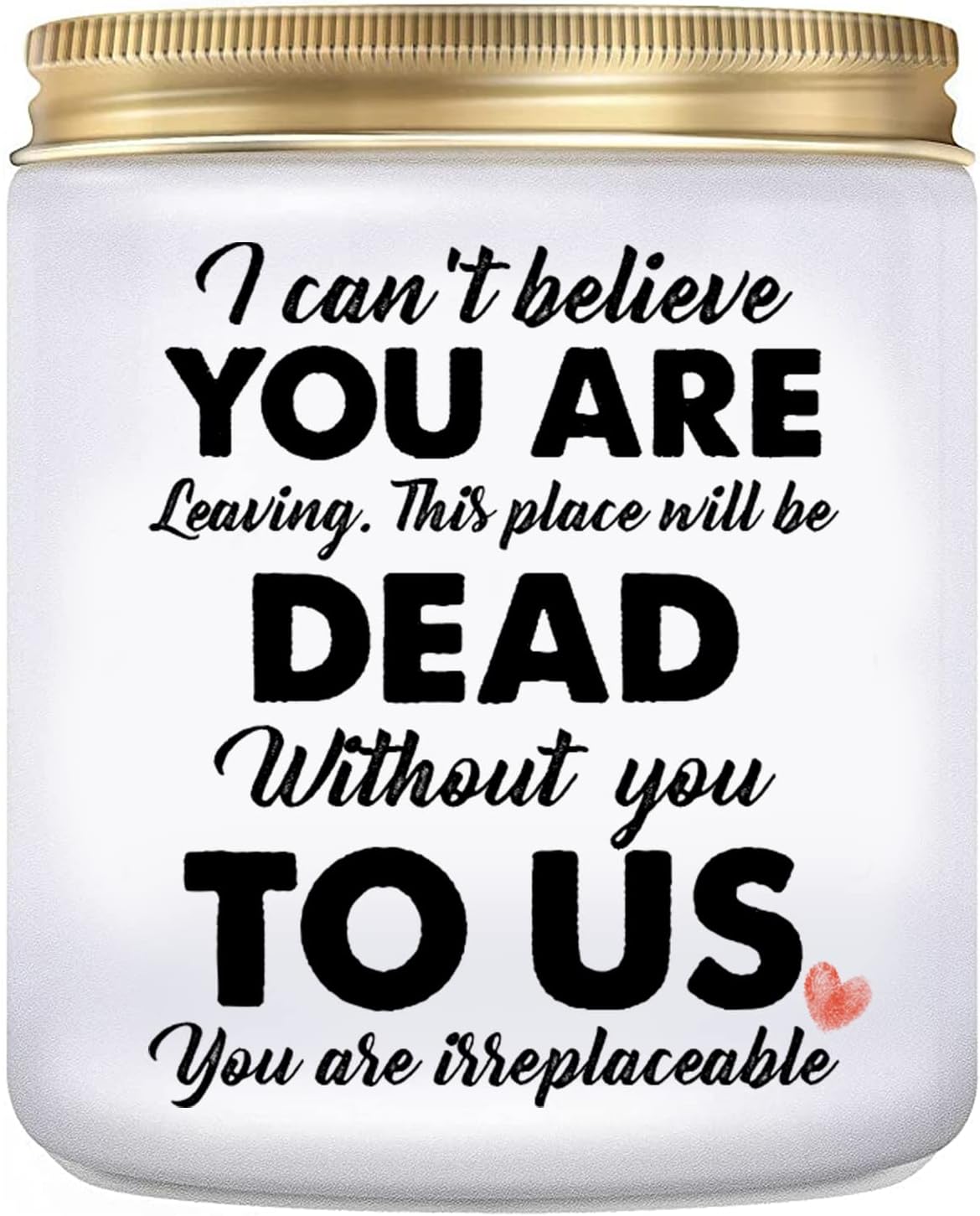 Coworker Candle - Farewell Gifts, Leaving Gifts for Coworker- Going Away Gift for Coworker, Women- Goodbye, Moving Away, Retirement Gifts for Coworkers, Colleagues, Boss, Friends - Lavender Scented