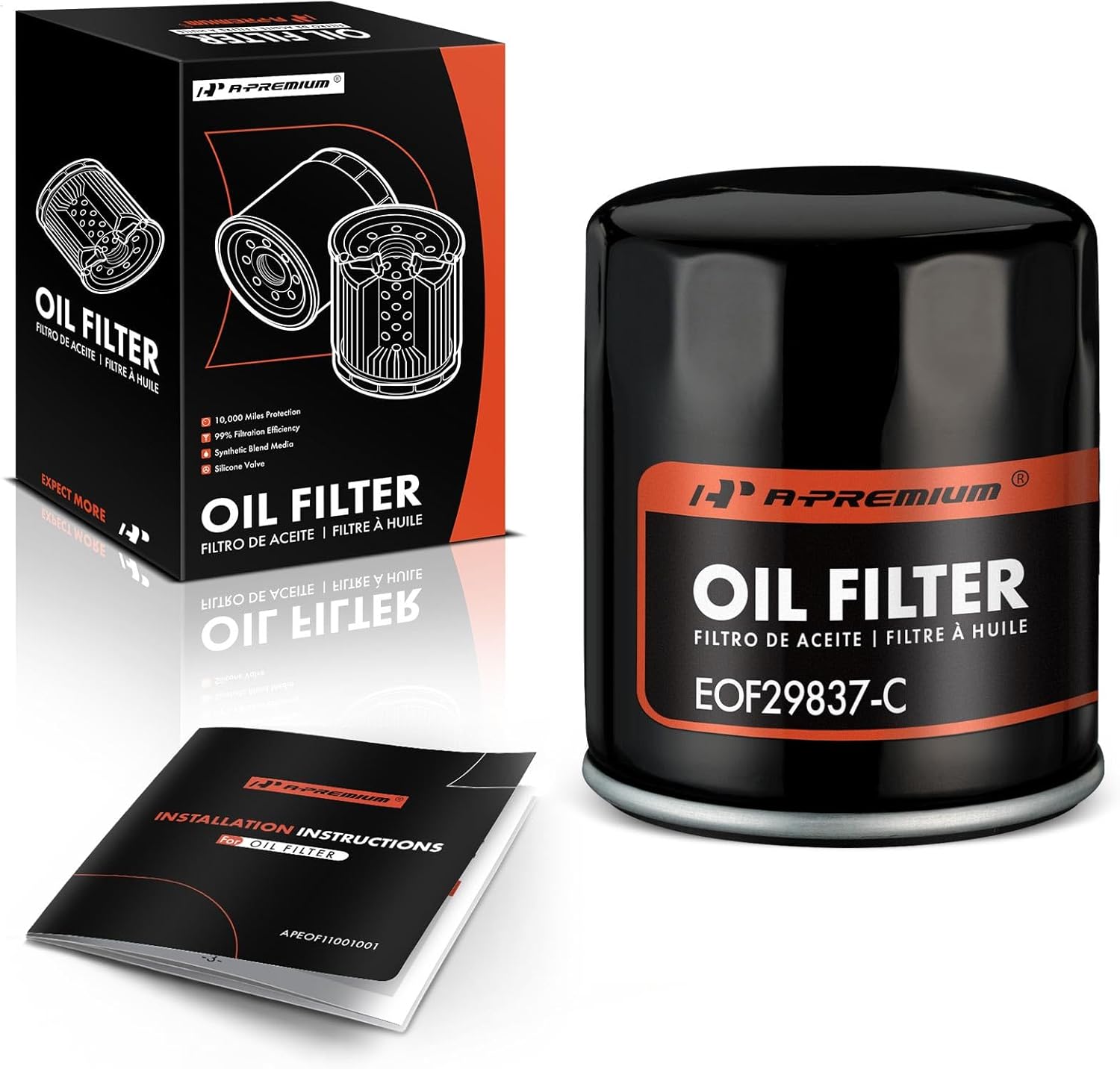 A-Premium 10K Protection Spin-On Oil Filter