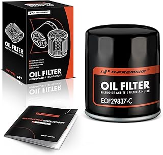 A-Premium 10K Miles Protection Spin On Oil Filter Compatible with Chevy Malibu, Impala, Colorado, Suburban 1500/2500 & Buick LaCrosse & Cadillac & GMC & Hummer & Isuzu & Pontiac & Saab & Saturn