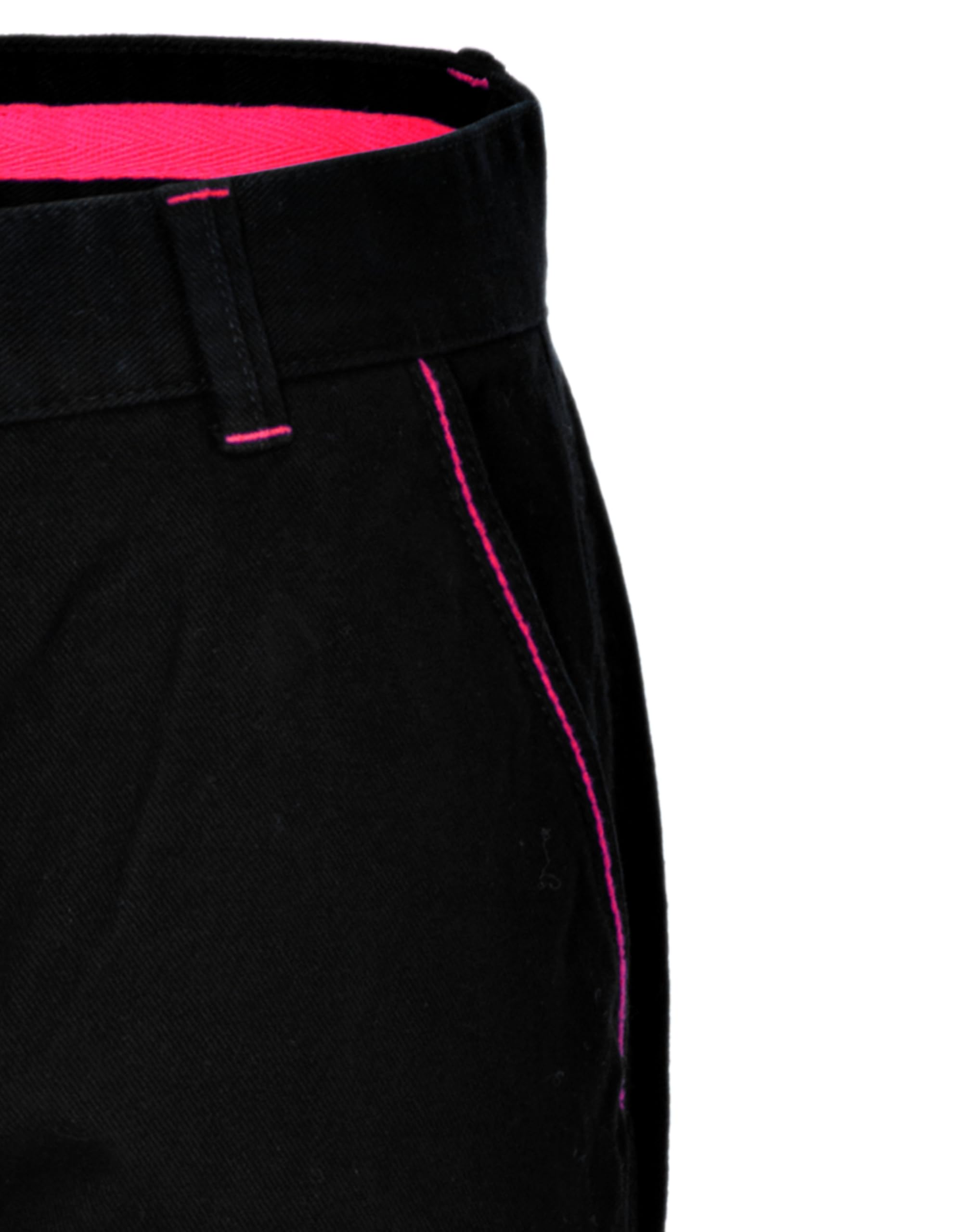 Rossini A85020 – Pantalones de trabajo, 100% algodón sarga, cintura elástica, cierre con cremallera y botón