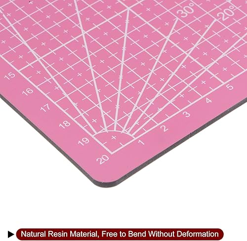 Vista 44 de HARFINGTON Alfombrilla de corte autorreparable A3 de 18 x 12 pulgadas, tabla de cortar de doble cara para manualidades, trabajo de arte, corte