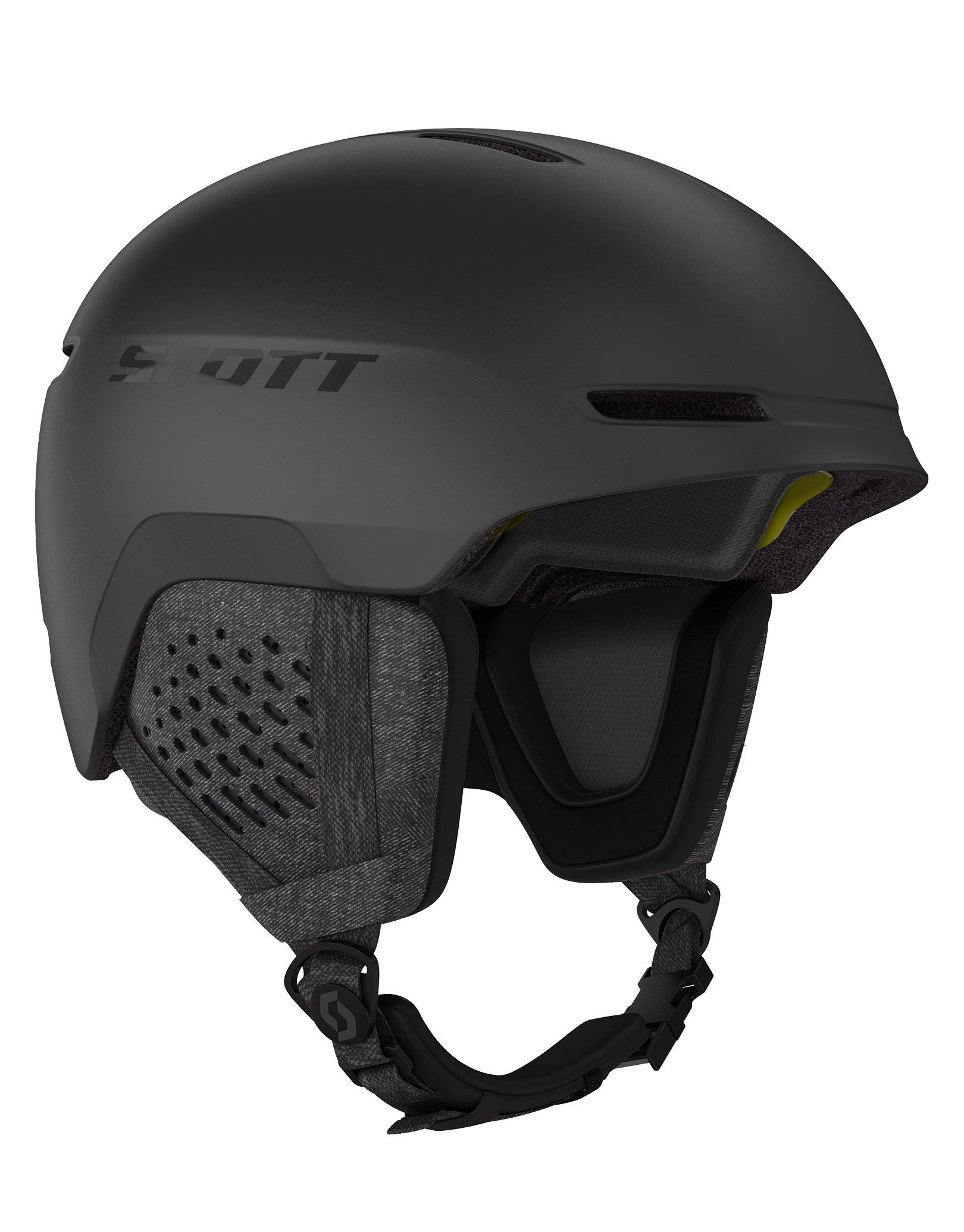 Scott Track Plus Helmet Schwarz, Ski- und Snowboardhelm, Größe L - Farbe Black