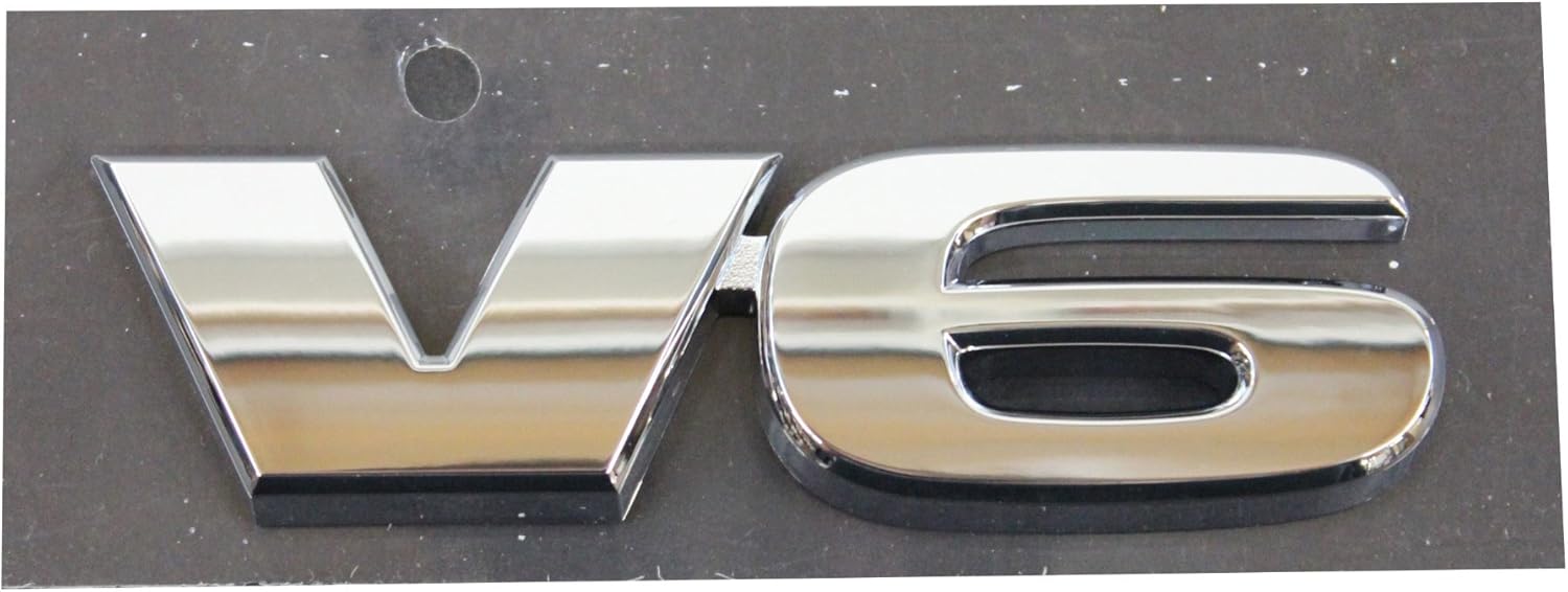 TOYOTA Genuine Accessories (75473-04050) V6 Emblem